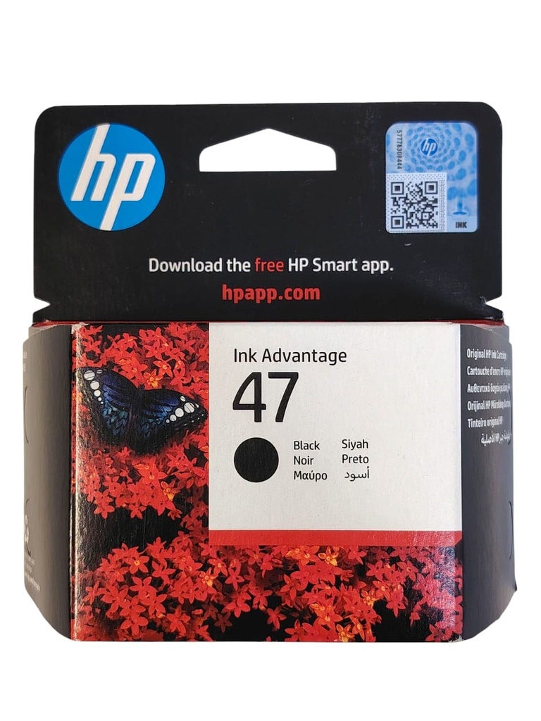 حبر47 اسود hp