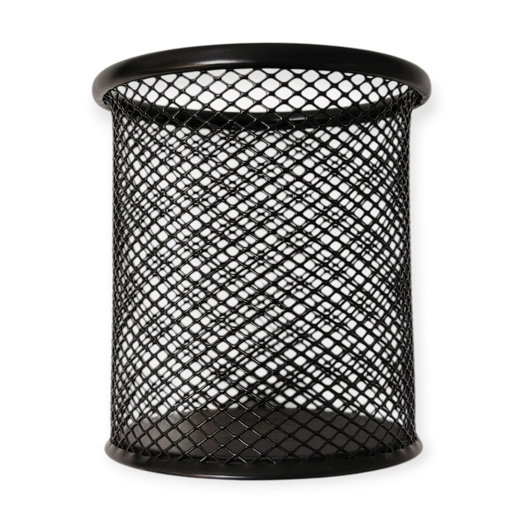 CUP PENCIL WIREMESH BLK