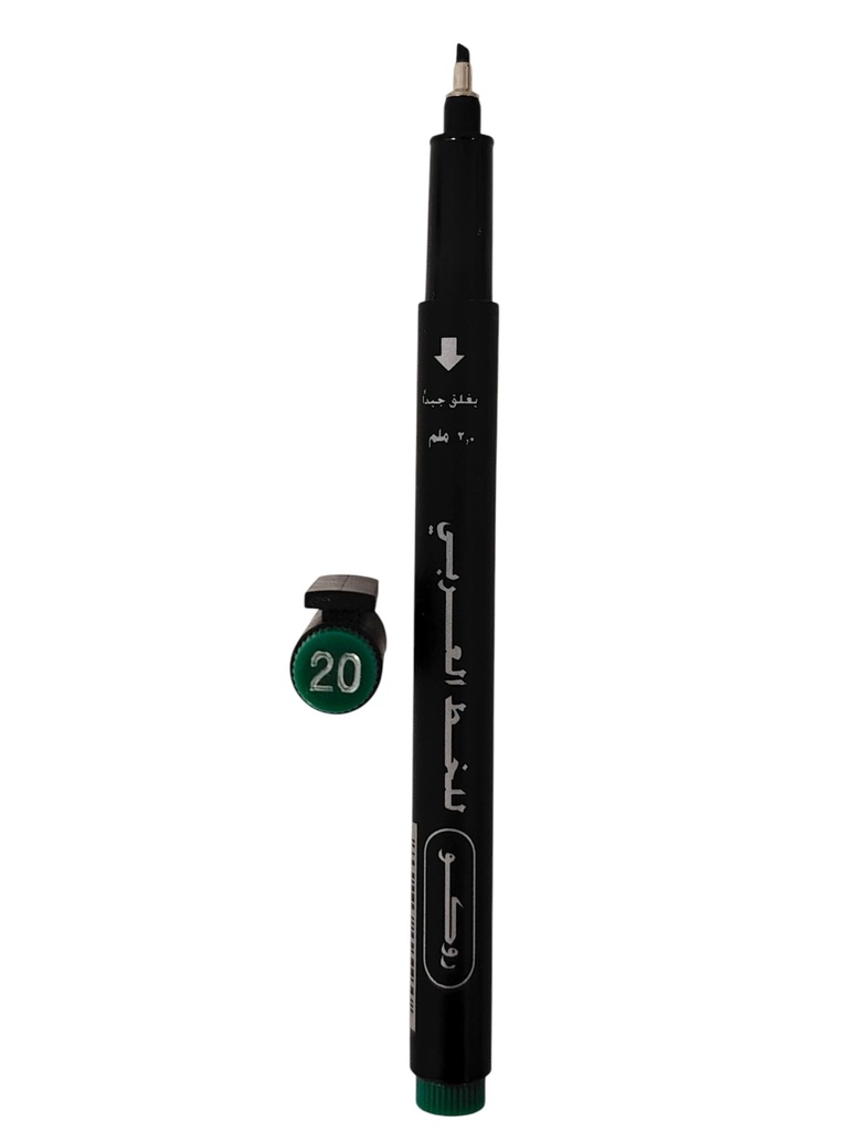 قلم خط اخضر 2MM