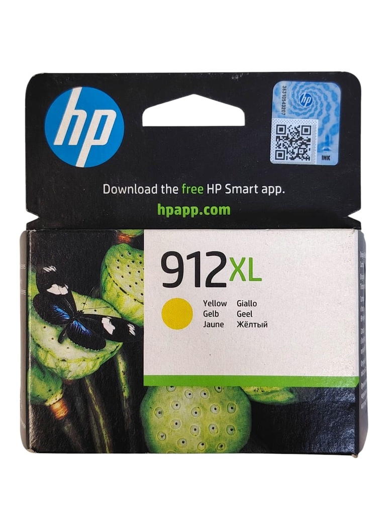حبر hp 912xl  اصفر