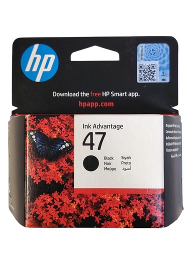 [6zd21ae] حبر47 اسود hp