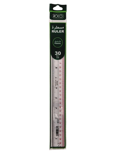[RQ-10832] RULER CLEAR 30CM
