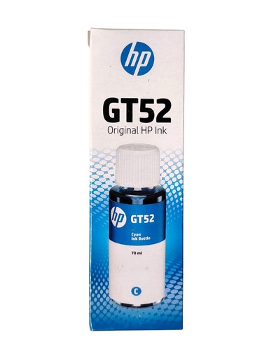 [MOH55A-GT52-CYN] حبر HP GT52 ازرق