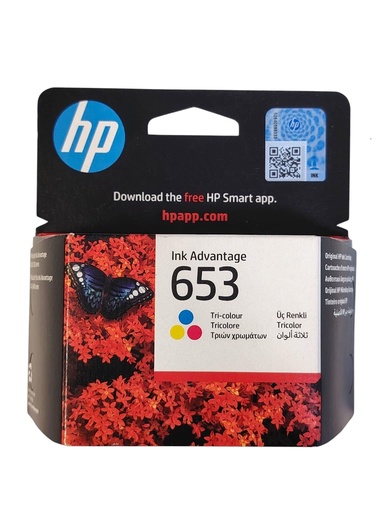 [3YM74AE] حبر 653 HP ملون
